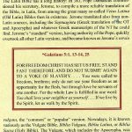 Biblia Sacra - 1519 - GALATIANS 2:10-5:26