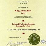 King James - 1625 - ROMANS 5:2-8:15