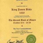 King James - 1620 - EXODUS 18:4-20:26