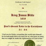 King James - 1619 - 2 CORINTHIANS 5:1-8:4