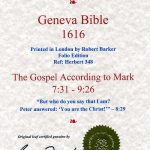 Geneva - 1616 - MARK 7:31-9:26