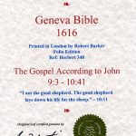 Geneva - 1616 - JOHN 9:3-10:41