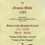 Geneva - 1595 - EZEKIEL 1:1-10:19 and 38:14-42:20