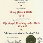 King James - 1619 - MARK 1:33-3:28
