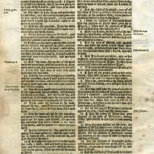 King James – 1620 – Old Testament