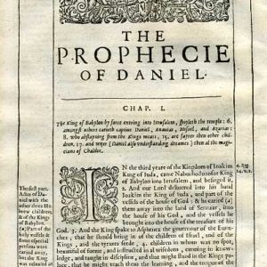 Douay-Rheims OT – 1635 – DANIEL 1