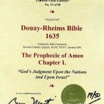 Douay-Rheims OT - 1635 - AMOS 1:1-2