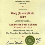 King James - 1619 - EXODUS 22:20-25:1