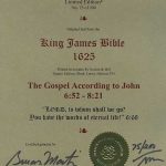 King James - 1625 - JOHN 6:52-8:21