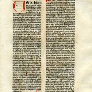 Biblia Sacra – 1482 – JEREMIAH 1-3 Title