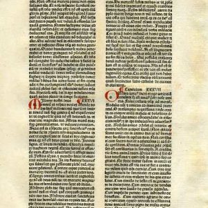 Biblia Sacra – 1482 – ECCLESIASTICUS 35-38