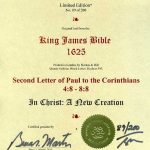 King James - 1625 - 2 CORINTHIANS 4:8-8:8