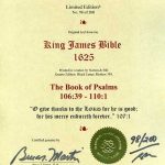 King James - 1625 - PSALMS 106:39-110:1