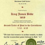 King James - 1619 - 2 CORINTHIANS 1:12-4:18
