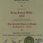 King James - 1619 - EXODUS 32:2-33:22