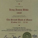 King James - 1620 - EXODUS 13:1-15:16