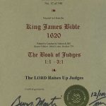 King James - 1620 - JUDGES 1:1-3:1