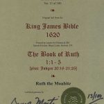 King James - 1620 - RUTH 1:1-5