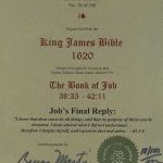 King James - 1620 - JOB 38:35-42:11