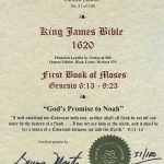 King James - 1620 - GENESIS 6:13-9:23