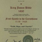 King James - 1620 - 1 CORINTHIANS 11:16-14:21
