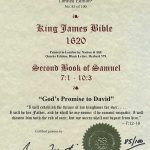 King James - 1620 - 2 SAMUEL 7:1-10:3