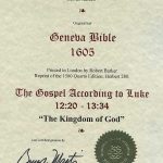 Geneva - 1605 - LUKE 12:20-13:34