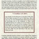 Biblia Sacra - 1531 - 1 CORINTHIANS 1:1-12