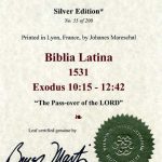 Biblia Sacra - 1531 - EXODUS 10:15-12:42