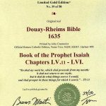 Douay-Rheims OT - 1635 - ISAIAH 55:11-56:12