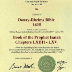 Douay-Rheims OT - 1635 - ISAIAH 64:1-65:16