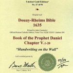 Douay-Rheims OT - 1635 - DANIEL 5:1-20