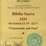 Biblia Sacra - 1531 - REVELATION 21:19-22:21