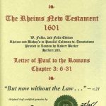 Rheims (Fulke's) - 1601 - ROMANS 3:6-31