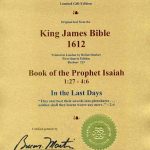 King James - 1612 - ISAIAH 1:27-4:6