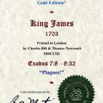 King James - 1703 - EXODUS 7:8-8:32