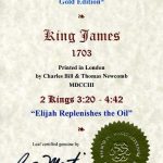 King James - 1703 - 2 KINGS 3:20-4:42