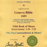 Geneva - 1601 - DEUTERONOMY 3:18-7:25