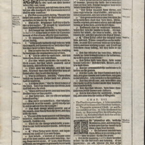 King James – 1613 Folio – MATTHEW 15-17
