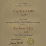 King James - 1638 - JOB 1:1-4:19