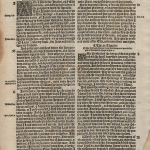Great Byble – 1540 – 1 Kings 18-20