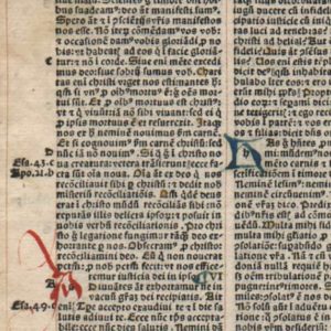 Biblia Latina – 1495 – 2 CORINTHIANS 2-7