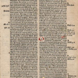 Biblia Latina – 1495 – ROMANS 11-14