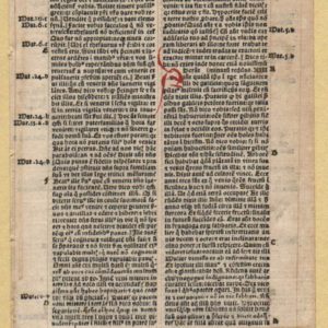 Biblia Latina – 1495 – LUKE 12-14