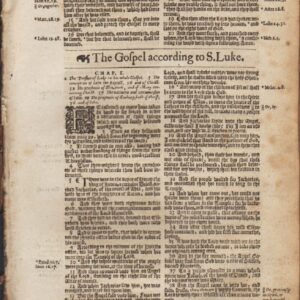 King James – 1621 – LUKE (all) – 14 Leaf-Set
