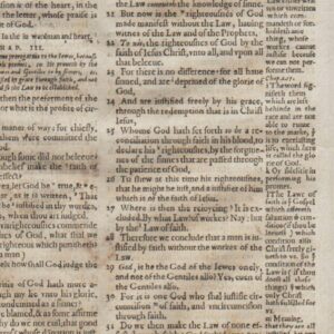 Geneva – 1576 – ROMANS 1-3