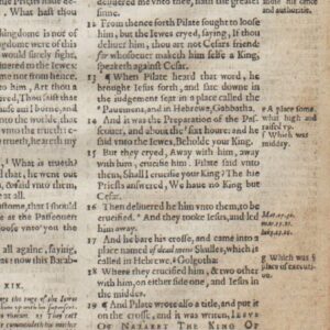 Geneva – 1576 – JOHN 18-20