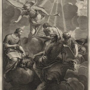 1731-1735 Physica Sacra – Framed Gospel Evangelists