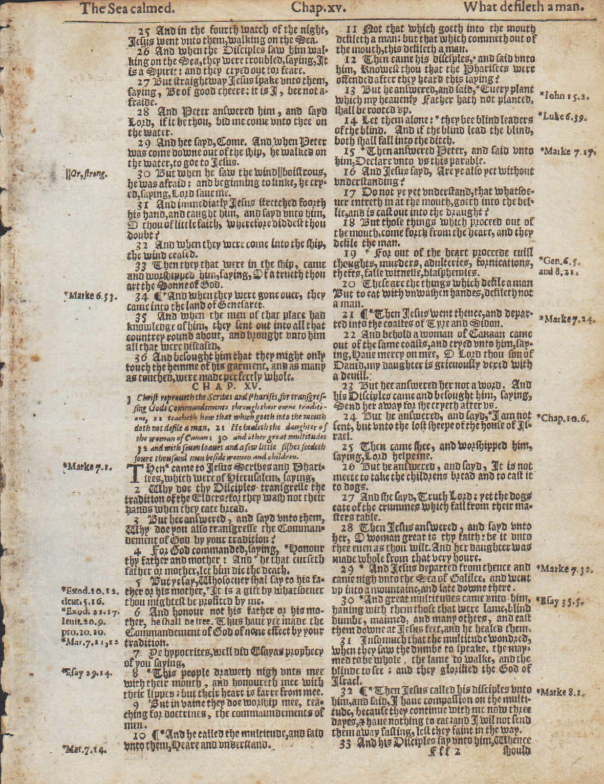 King James - 1613 - MATTHEW 14-17