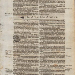 King James – 1613 – ACTS 1-2